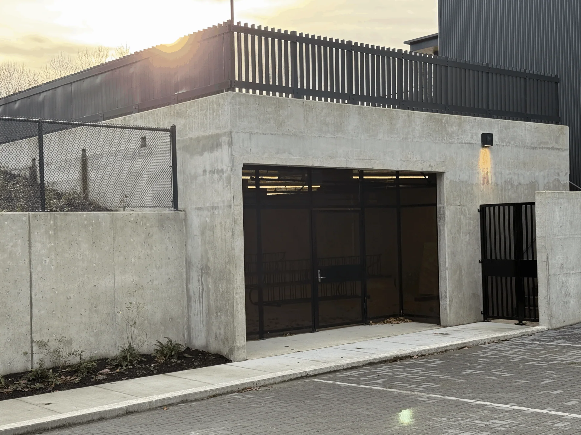 Commercial Black chain link fence contractor surrey Commercial Black chain link fence contractor surrey