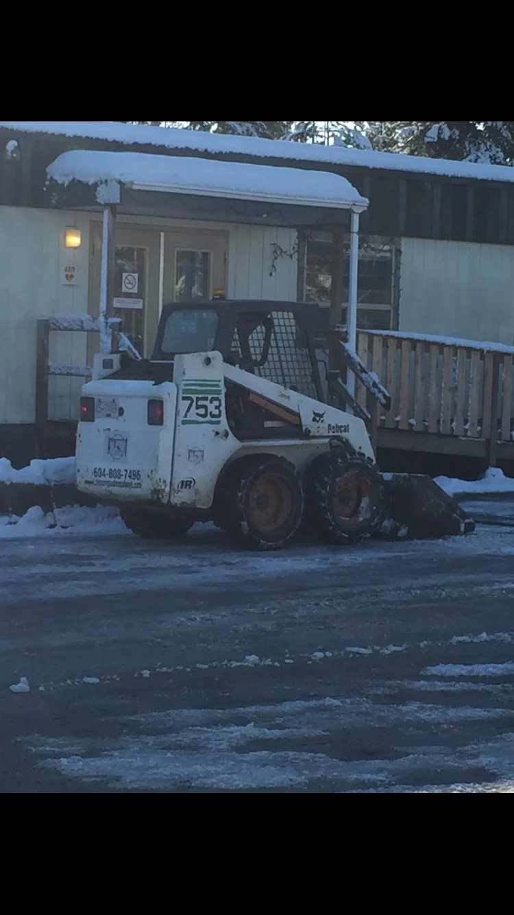 snow removal with skid steer in chilliwack snow removal with skid steer in chilliwack